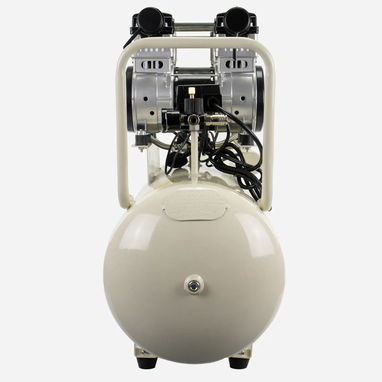 Compresor de aire eléctrico Hyundai de 4 hp, 100 L, sin aceite, bajo nivel de ruido, 22 CFM, 145 psi, transmisión direct - Img 123501887