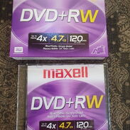 - 3 usd la caja de 5 DVD+RW MAXELL de 4.7 GB - 120min. Regrabables. New! - Img 45683762