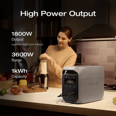 EcoFlow DELTA 3 Classic (1024 Wh) Estación de energía portátil - 4/6