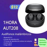 Audífonos bluetooth 1HORA AUT208 - Img 54638352