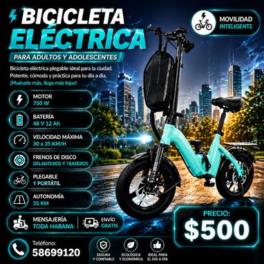 Bicicletass y Scooter Eléctrica Plegable - 3/7
