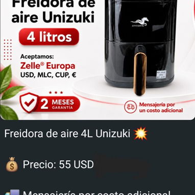 Freidoras de aire (al vapor) sin aceite, tenemos otros modelos - 3/9