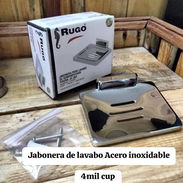 Jabonera de lavabo a la pared acero inoxidable y más accesorios para baño - Img 53120763