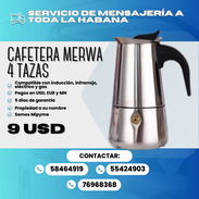 Cafetera Marwa estilo italiano por solo 💲9 USD garantía de 5 días. - Img 57195636
