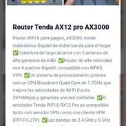 Router WiFi 6 para juegos, AX3000, router inalámbrico Gigabit - Img 56849973
