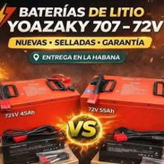 Baterias Yoazaky 72V 45A - Img 56884460