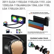 Sistema disipación líquida para CPU 240mm - Img 49305379