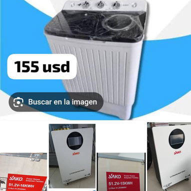 Variedad de electrodomésticos para su hogar Split , refrigerador, colchón al vacío, lavadoras - Img 123508343