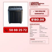 LAVADORA SEMIAUTOMÁTICA MILEXUS 7KG VPT -0308 - Img 57842895