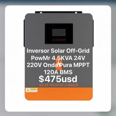 solución energética para su hogar inversores y baterías nuevos en su caja - 7/8