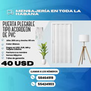 🚪 PUERTA PLEGABLE TIPO ACORDEÓN PVC 💰 Precio: 40 USD - Img 54682686