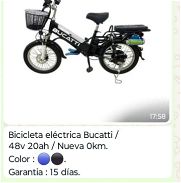 🚨🚨🚨Nuevaaaa Bicicleta electrica marca Bucatti, garantía y factura - Img 46049172