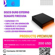 Disco Duro Externo Seagate FireCuda RGB de 8TB nuevo a estrenar en caja. | 200USD - Img 45199952