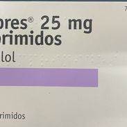 Carvedilol 25mg y 6,25mg - Img 56501969