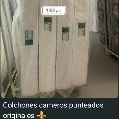 Colchones, Camas, juegos de muebles para sala y comedor - Img 122724264