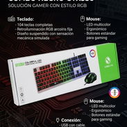 Combo RGB Mouse + Teclado por Cable - Img 57859160