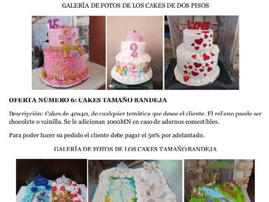 Cakes y mini Cakes - Img 55189435