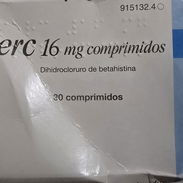 Vendo Serc 16 mg – 30 comprimidos – Tratamiento para vértigo y Ménière. Importado - Img 56415016