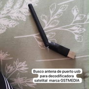 Compro antena de puerto USB para cajita decodificadora satelital GSTMEDIA - Img 56725608