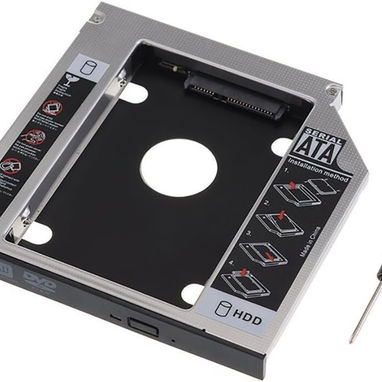 Hard Drive Caddy SATA para SSD/HDD 2.5” de Laptop | Bandeja 2nd HDD en La Habana - Img 121463382