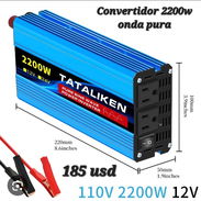 Convertidor 2200wat onda pura - Img 55111675