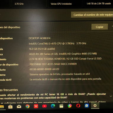 PC marca HP con todo incluído - Img 123969539