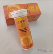 Vitaminas C efervecentes de 1000mg / sabor naranja - Img 46025025