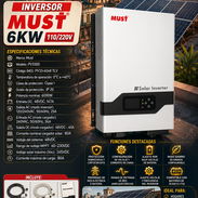 ⚡INVERSOR⚡6KW MUST 110/220V. MENSAJERÍA CON FACTURA Y GRANATÍA. 📲 54833699 - Img 55844008
