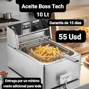 Freidora Eléctrica de Aceite Boss Tech 10 Lt, Garantía de 15 días, Entrega por un mínimo costo adicional para toda La Ha - Img 55536845
