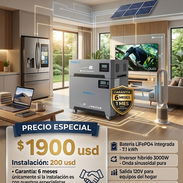 💡☀️⚡ SOLUCIÓN AIO INFINITY ⚡☀️💡 INVERSOR DE 3KW CON 7KW DE BATERÍAS. SERVICIO DE ENTREGA GRATIS, GARANTÍA. TF 54833699 - Img 54885860