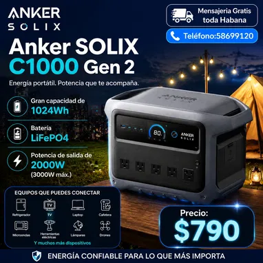EcoFlow Deltas , Bluett, Anker e Ventilador Recargable - Img 128042774