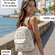 MOCHILITA IMPORTADA BEIGE CLARO - Img 55271694