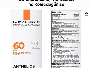 Protector solar facial de 50 y 60 LA Roche-Posay con y sin tono base - Img 53192062