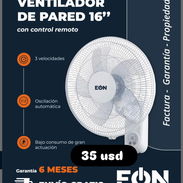Ventiladores de pared. Nuevos con garantía y domicilio gratis - Img 56056936