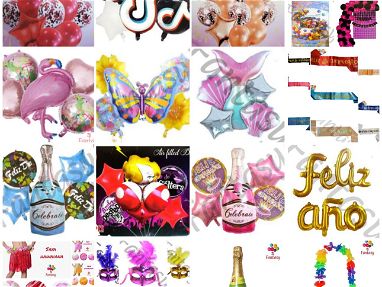 Artículos decorativos cumpleaños, fiestas y más... - Img 66572981
