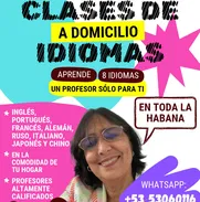 CLASES DE IDIOMAS A DOMICILIO: INGLÉS, FRANCÉS, ALEMÁN, JAPONÉS, RUSO, ITALIANO Y CHINO +5353060116 - Img 50033056