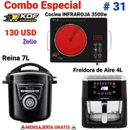 Combo de infrarroja. Freidora de aire y olla reina - Img 56000440