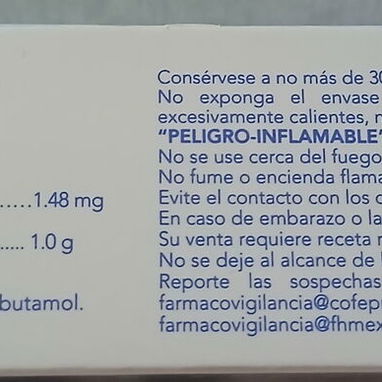 Spray de salbutamol de 200 dosis - Img 122437534