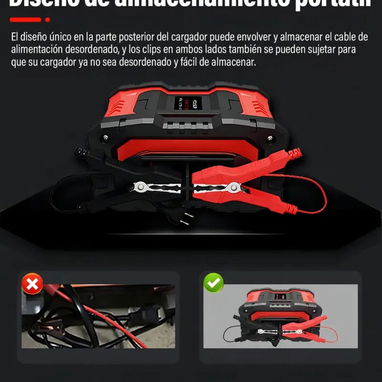 Cargador inteligente de batería 12V 24V 20a - 4/10