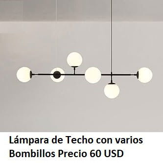 Variedad de Lámparas para techo (Estan en Oferta) - Img 107537160