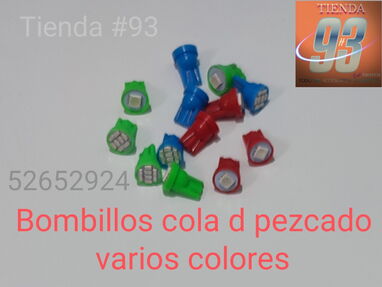 BOMBILLOS COLA PESCADO DE VARIADOS COLORES - Img 59862813