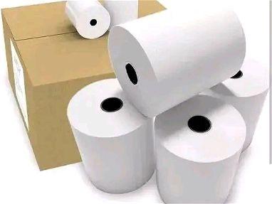 Rollos Térmicos de Caja de 57 mm para Impresoras de 58 mm ( vienen x 50 metros) - Img main-image