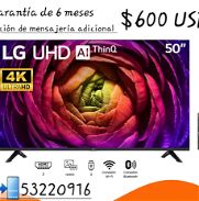Televisor Smart Tv LG ULTRA HD 50". Pantalla sin bordes - Img 45950317
