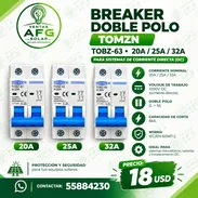 🔺️BREAKERS 2P DC 20A,25A y 32A. 18usd - Img 58062397