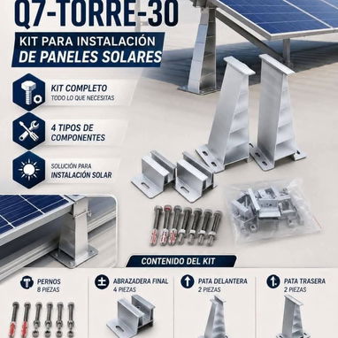 Kit Tipo Torre Para Instalar Paneles Solares - 3/3