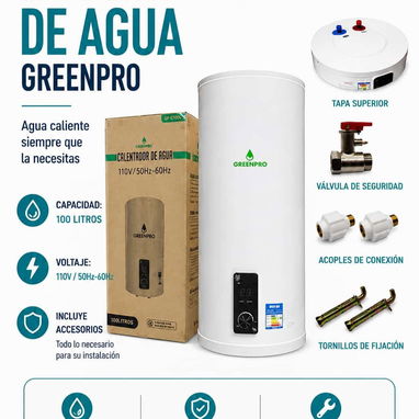 💧🔥 ¡SOLUCIONES PARA TU HOGAR EN UN SOLO LUGAR! 🔥💧 🚿 CALENTADORES DE AGUA Disfruta de agua caliente de forma práctic - 7/9