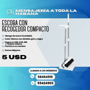 🧹ESCOBA CON RECOGEDOR COMPACTO🧹 💲 Precio: 5 USD - Img 55163894