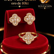Aretes de oro 10k, varios modelos - Img 57659686