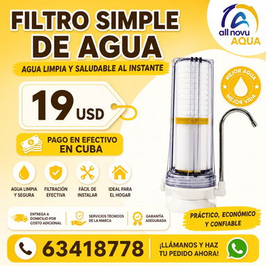 Filtros y Purificadores de Agua All Novu - Img 124108686