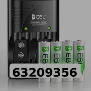 Cargador Con Pilas Recargables - Img 54258660